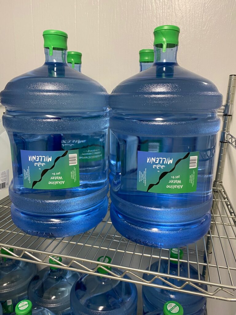 Alkaline Water pH 9+ by Millenia 5 Gallons